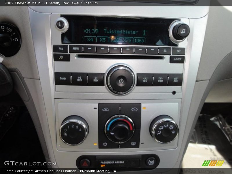 Red Jewel / Titanium 2009 Chevrolet Malibu LT Sedan