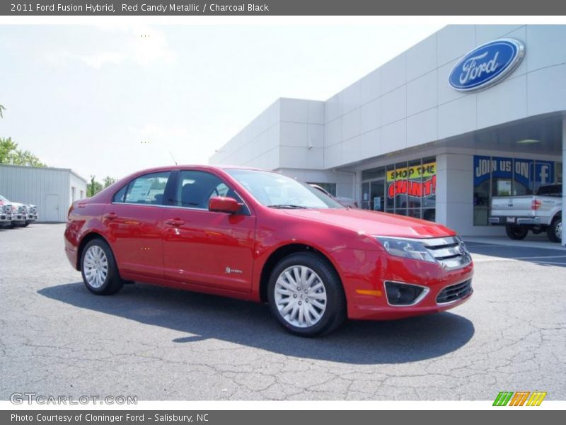  2011 Fusion Hybrid Red Candy Metallic