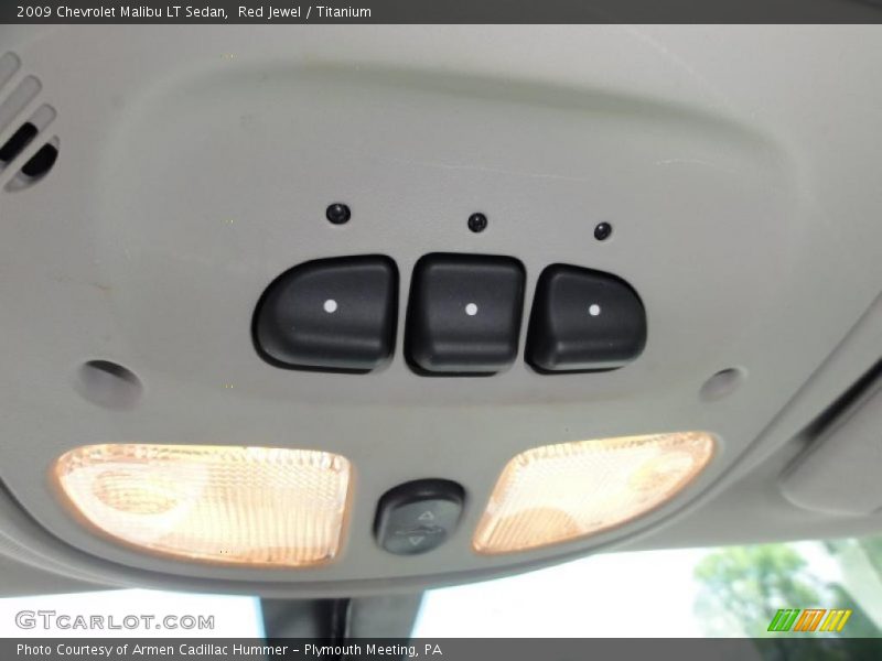 Red Jewel / Titanium 2009 Chevrolet Malibu LT Sedan