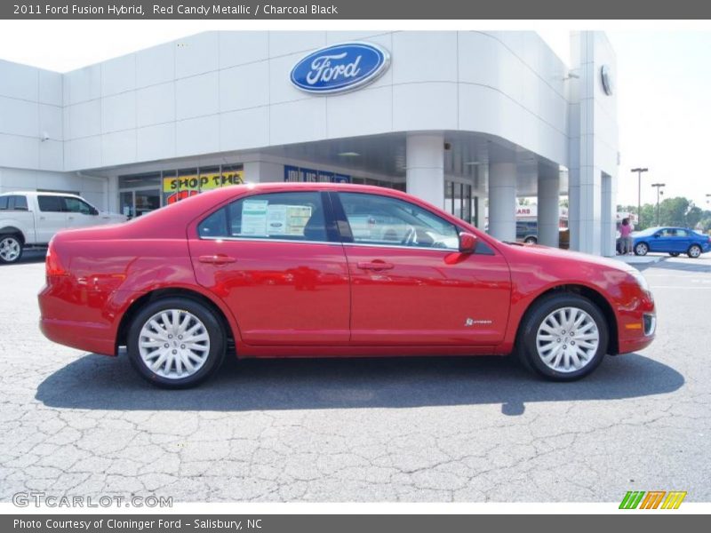  2011 Fusion Hybrid Red Candy Metallic