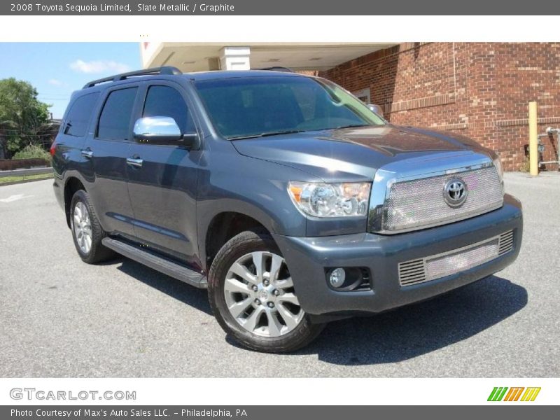 Slate Metallic / Graphite 2008 Toyota Sequoia Limited