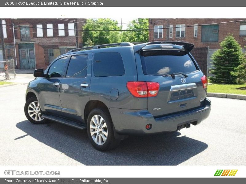 Slate Metallic / Graphite 2008 Toyota Sequoia Limited