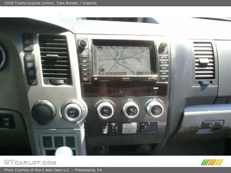 Slate Metallic / Graphite 2008 Toyota Sequoia Limited