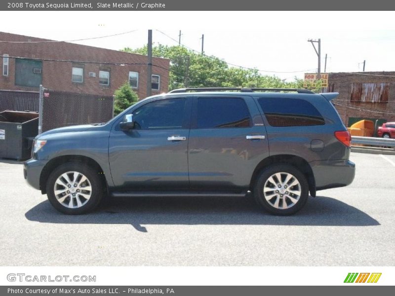 Slate Metallic / Graphite 2008 Toyota Sequoia Limited