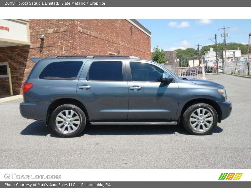 Slate Metallic / Graphite 2008 Toyota Sequoia Limited