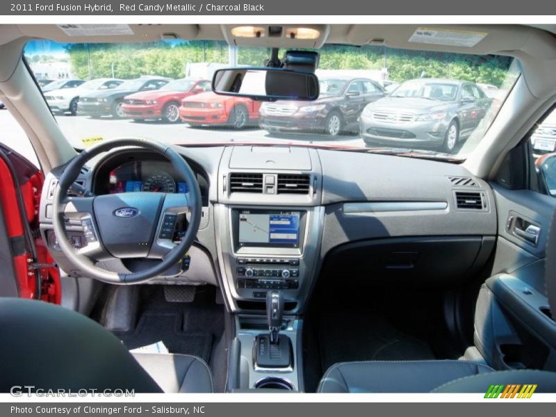 Dashboard of 2011 Fusion Hybrid