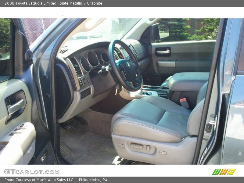 Slate Metallic / Graphite 2008 Toyota Sequoia Limited