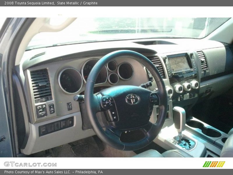 Slate Metallic / Graphite 2008 Toyota Sequoia Limited