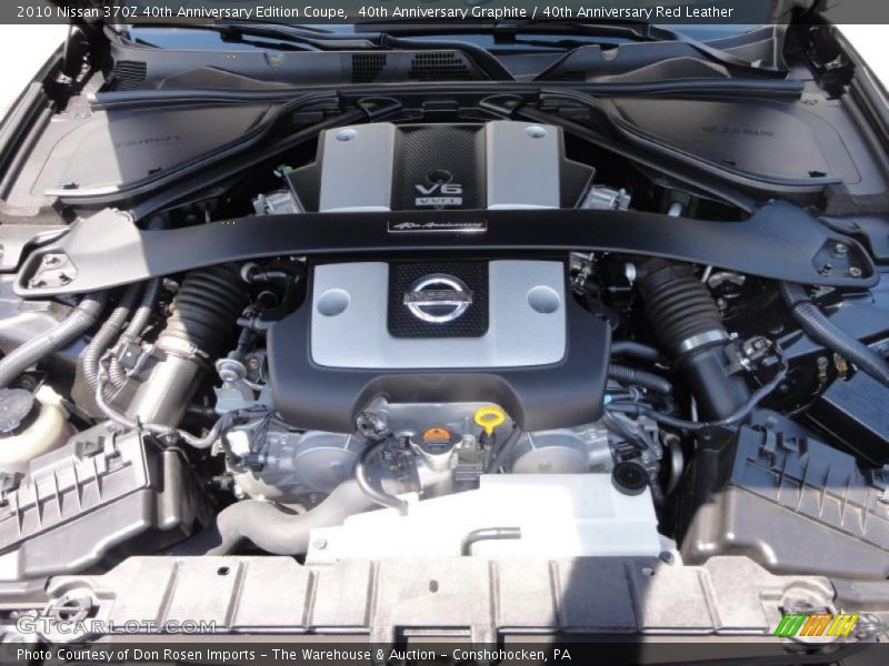  2010 370Z 40th Anniversary Edition Coupe Engine - 3.7 Liter DOHC 24-Valve CVTCS V6