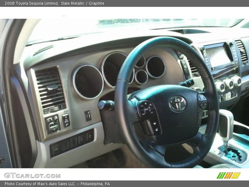 Slate Metallic / Graphite 2008 Toyota Sequoia Limited