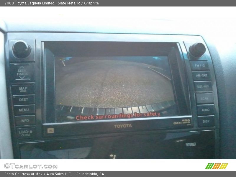 Slate Metallic / Graphite 2008 Toyota Sequoia Limited