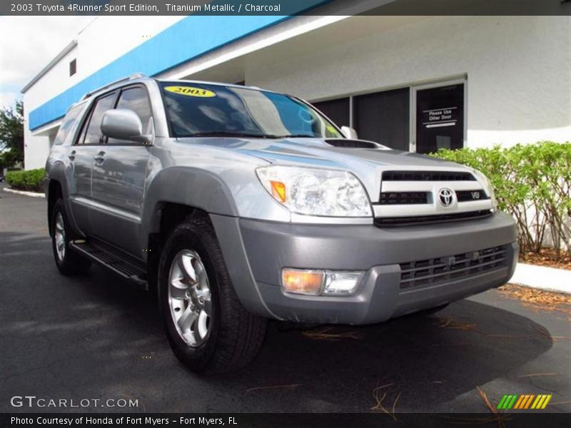 Titanium Metallic / Charcoal 2003 Toyota 4Runner Sport Edition