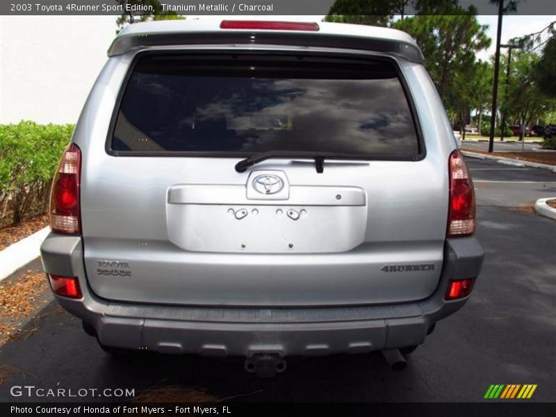 Titanium Metallic / Charcoal 2003 Toyota 4Runner Sport Edition