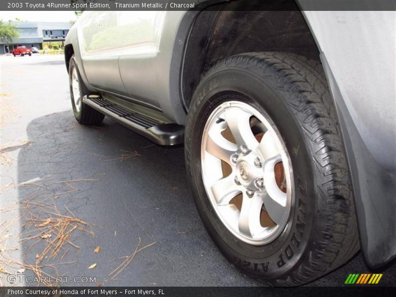 Titanium Metallic / Charcoal 2003 Toyota 4Runner Sport Edition