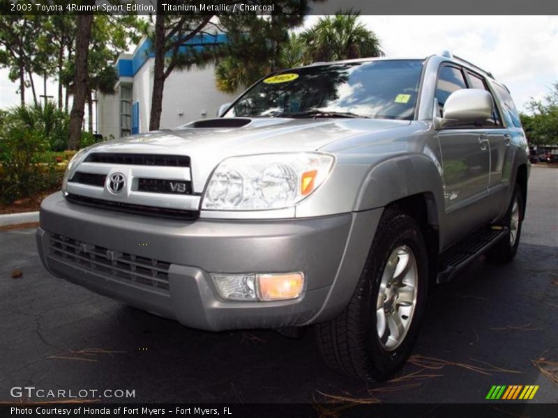 Titanium Metallic / Charcoal 2003 Toyota 4Runner Sport Edition