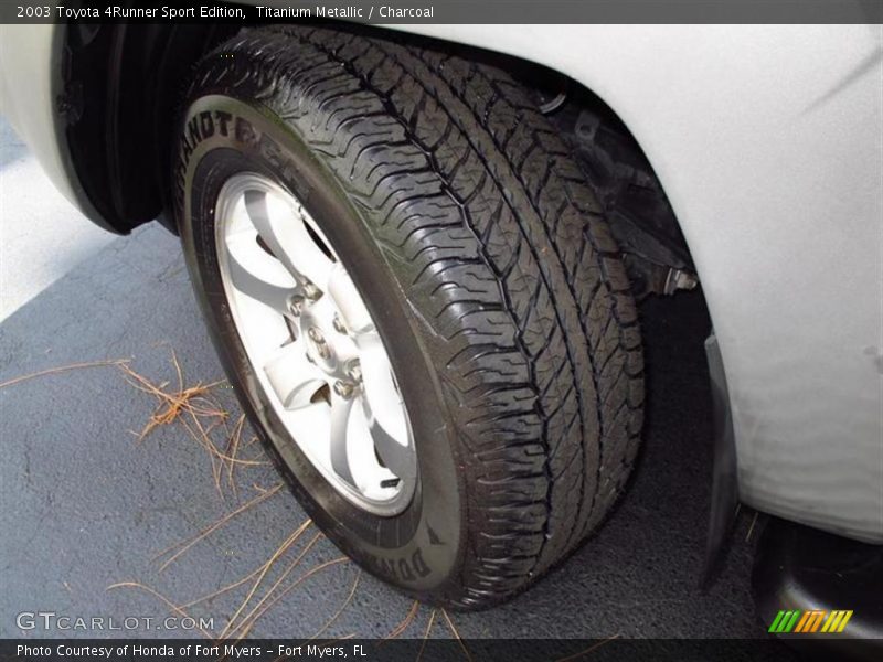 Titanium Metallic / Charcoal 2003 Toyota 4Runner Sport Edition