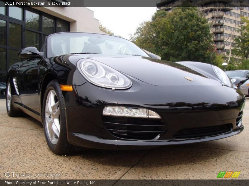 Black / Black 2011 Porsche Boxster