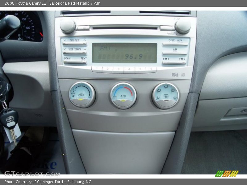 Barcelona Red Metallic / Ash 2008 Toyota Camry LE