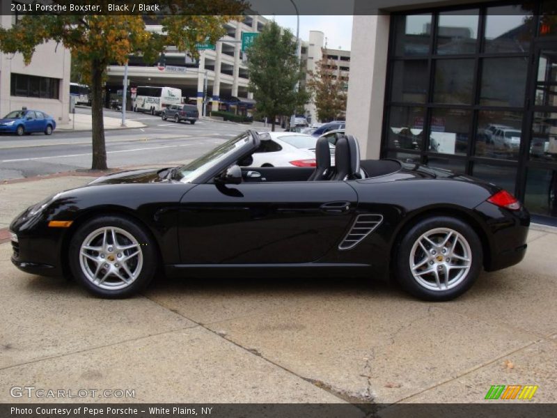 Black / Black 2011 Porsche Boxster