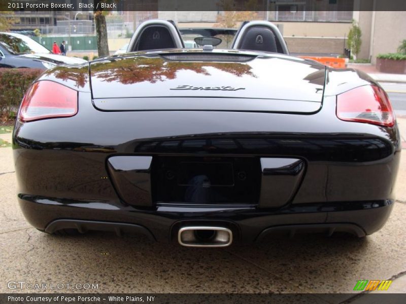 Black / Black 2011 Porsche Boxster