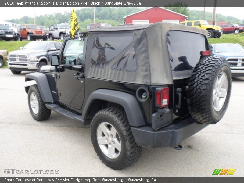 Black / Dark Slate Gray/Blue 2010 Jeep Wrangler Sport Islander Edition 4x4
