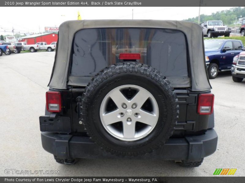 Black / Dark Slate Gray/Blue 2010 Jeep Wrangler Sport Islander Edition 4x4