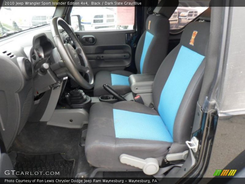 Black / Dark Slate Gray/Blue 2010 Jeep Wrangler Sport Islander Edition 4x4