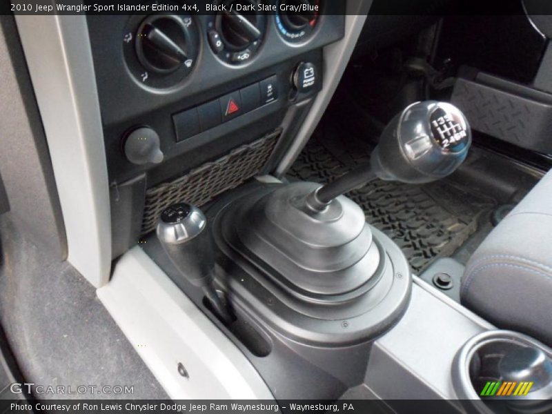 Black / Dark Slate Gray/Blue 2010 Jeep Wrangler Sport Islander Edition 4x4