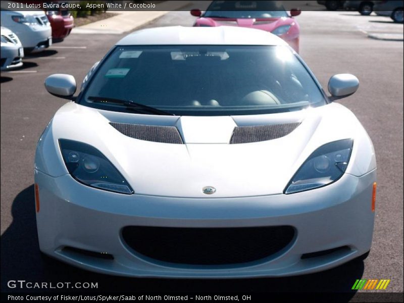  2011 Evora Coupe Aspen White