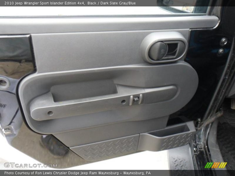 Black / Dark Slate Gray/Blue 2010 Jeep Wrangler Sport Islander Edition 4x4