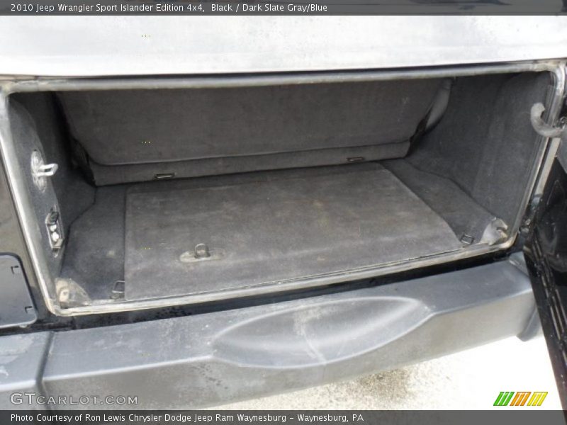 Black / Dark Slate Gray/Blue 2010 Jeep Wrangler Sport Islander Edition 4x4
