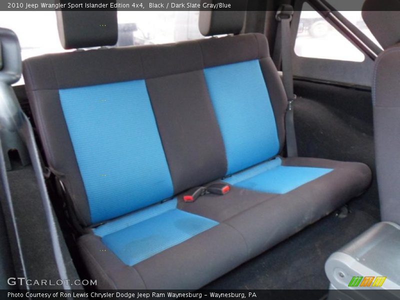 Black / Dark Slate Gray/Blue 2010 Jeep Wrangler Sport Islander Edition 4x4