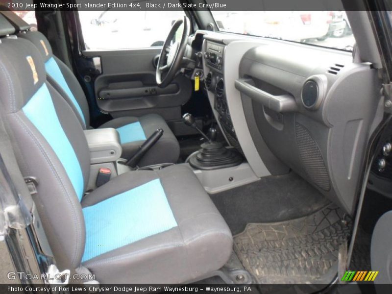 Black / Dark Slate Gray/Blue 2010 Jeep Wrangler Sport Islander Edition 4x4