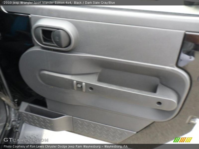 Black / Dark Slate Gray/Blue 2010 Jeep Wrangler Sport Islander Edition 4x4