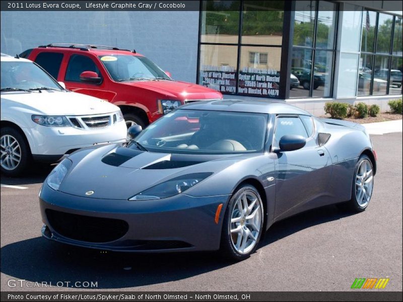 Lifestyle Graphite Gray / Cocobolo 2011 Lotus Evora Coupe