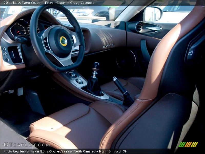  2011 Evora Coupe Cocobolo Interior