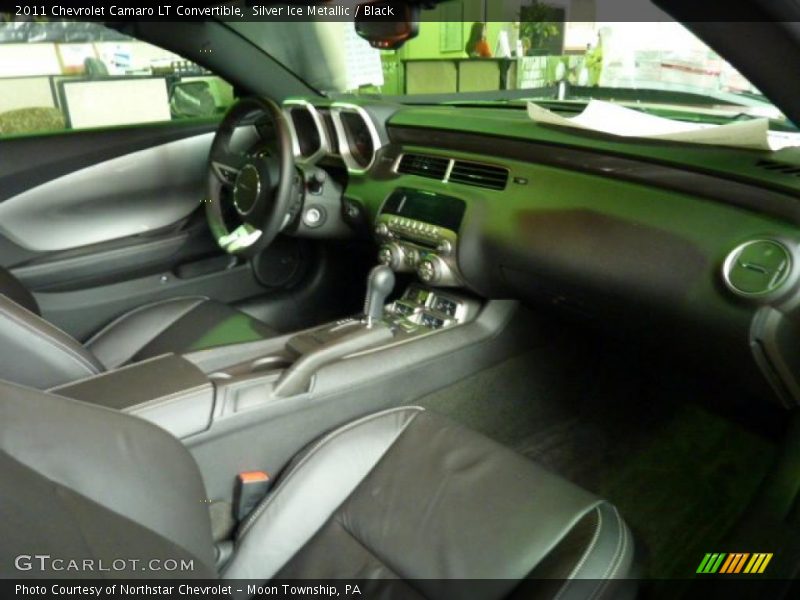 Silver Ice Metallic / Black 2011 Chevrolet Camaro LT Convertible
