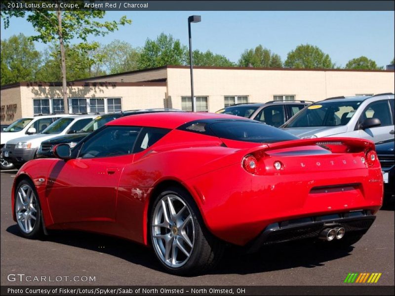  2011 Evora Coupe Ardent Red