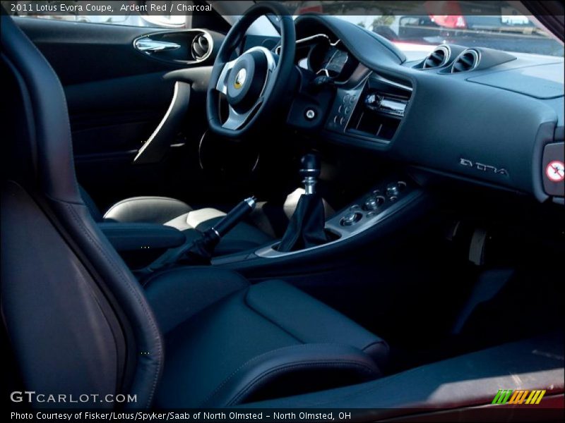 Ardent Red / Charcoal 2011 Lotus Evora Coupe