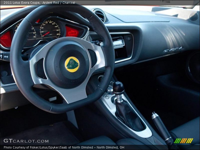 Dashboard of 2011 Evora Coupe