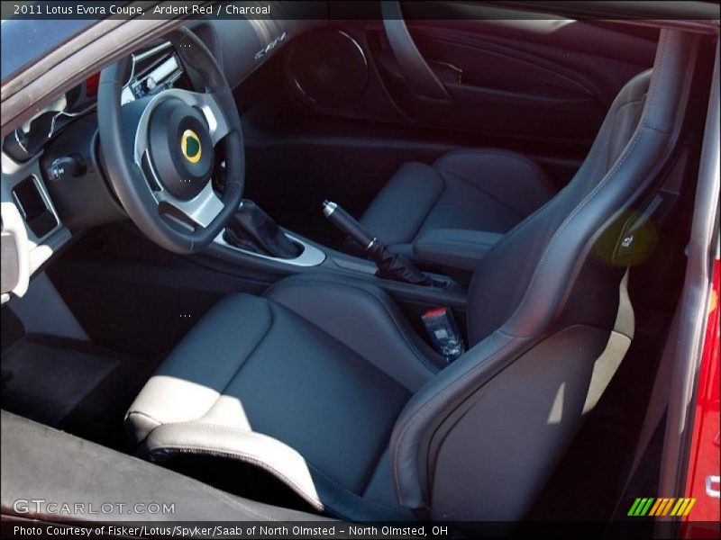  2011 Evora Coupe Charcoal Interior
