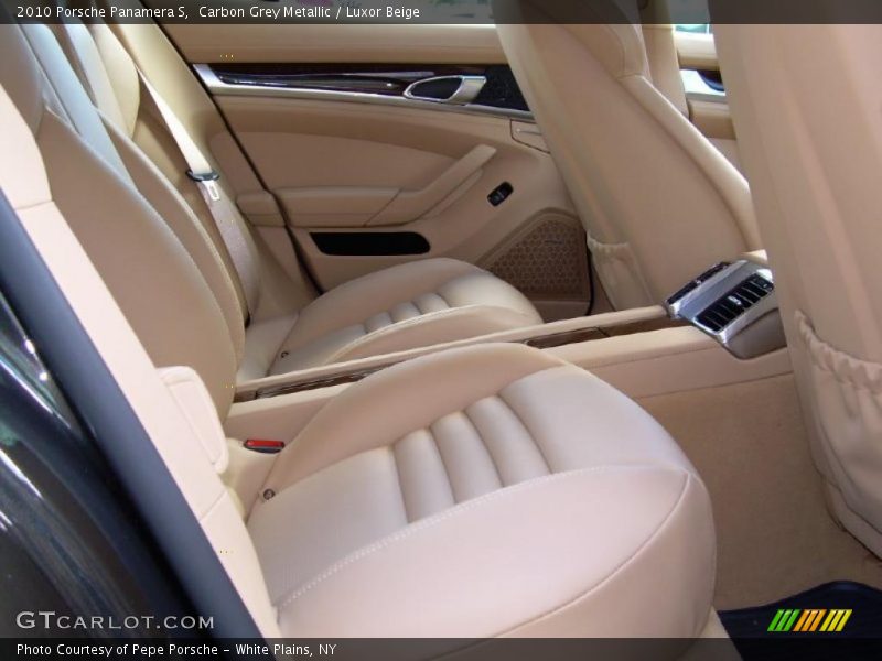 Carbon Grey Metallic / Luxor Beige 2010 Porsche Panamera S