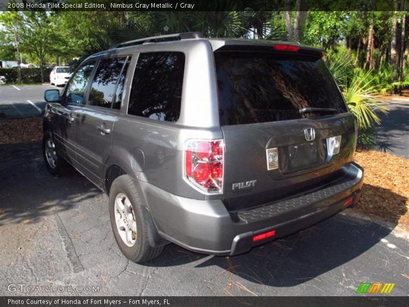 Nimbus Gray Metallic / Gray 2008 Honda Pilot Special Edition