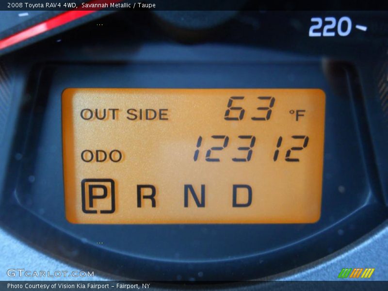 Savannah Metallic / Taupe 2008 Toyota RAV4 4WD