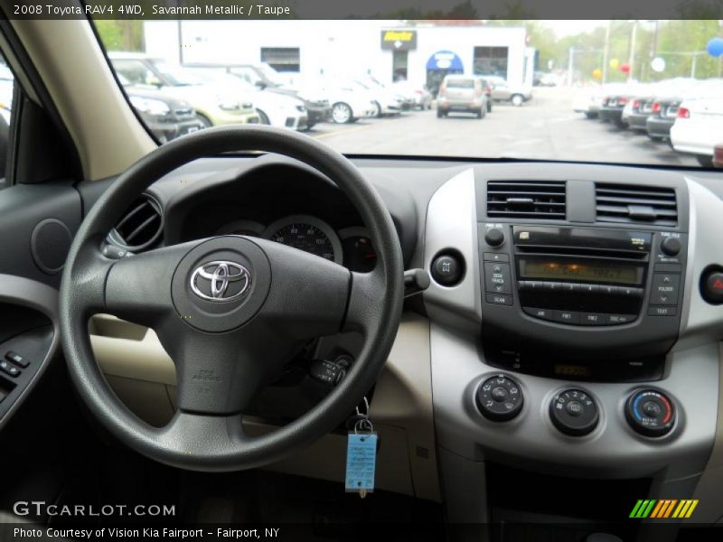 Savannah Metallic / Taupe 2008 Toyota RAV4 4WD