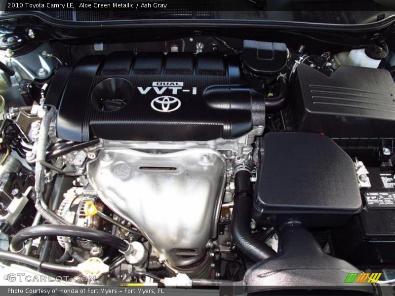 Aloe Green Metallic / Ash Gray 2010 Toyota Camry LE