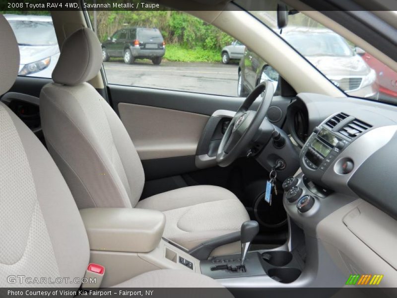 Savannah Metallic / Taupe 2008 Toyota RAV4 4WD