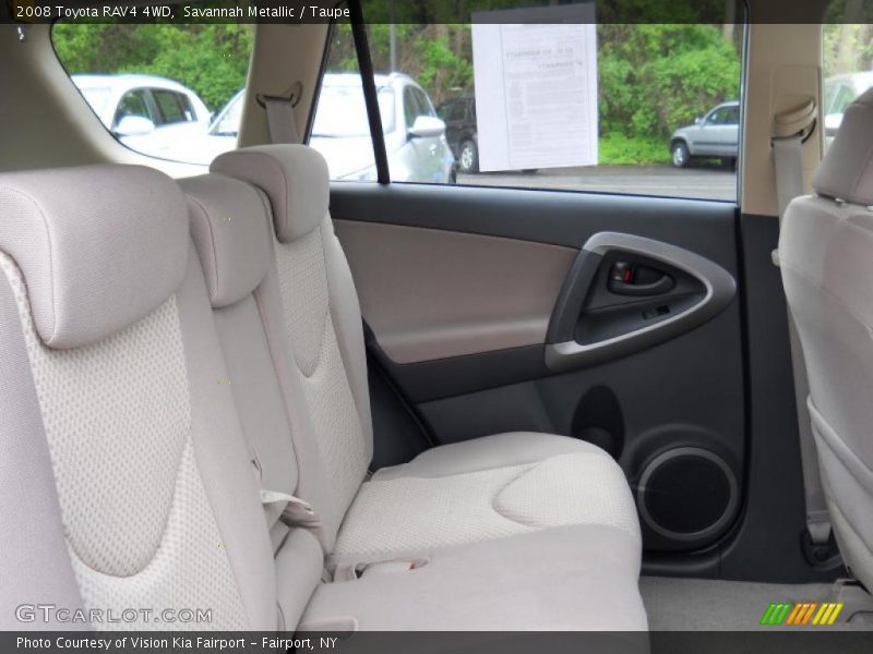 Savannah Metallic / Taupe 2008 Toyota RAV4 4WD