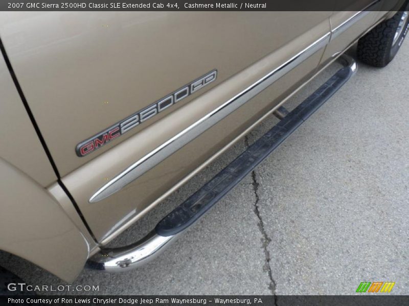 Cashmere Metallic / Neutral 2007 GMC Sierra 2500HD Classic SLE Extended Cab 4x4