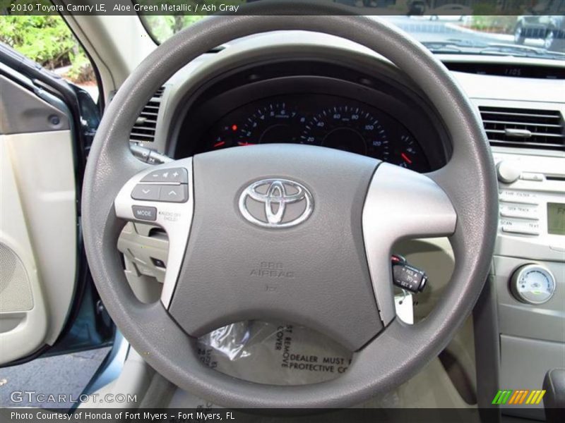 Aloe Green Metallic / Ash Gray 2010 Toyota Camry LE